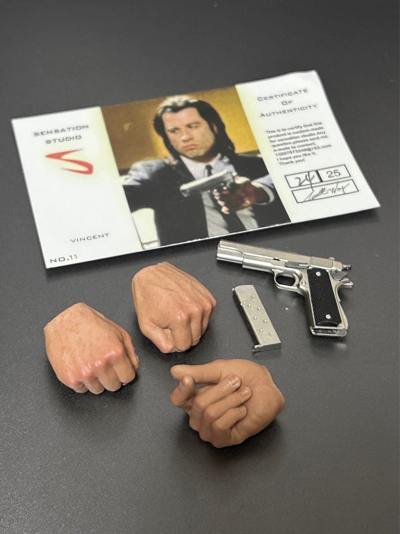 1/6 パルプ・フィクション　ヴィンセント・ヴェガ　カスタムフィギュア