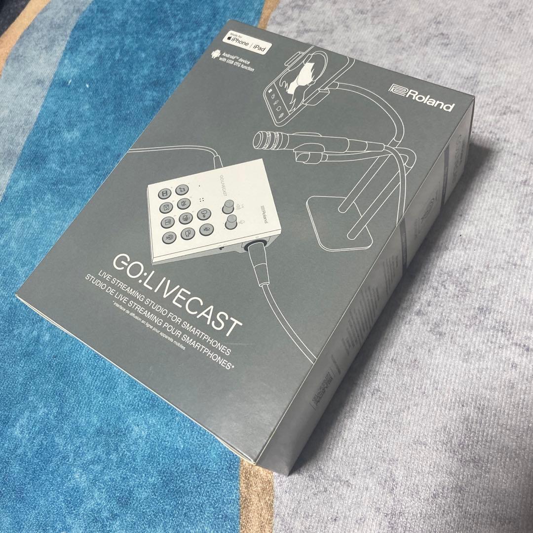 【送料込】新品未開封 Roland スマホ配信 GO:LIVECAST