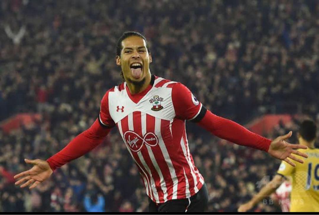 【希少】ファンダイク　サウサンプトン　ユニフォーム