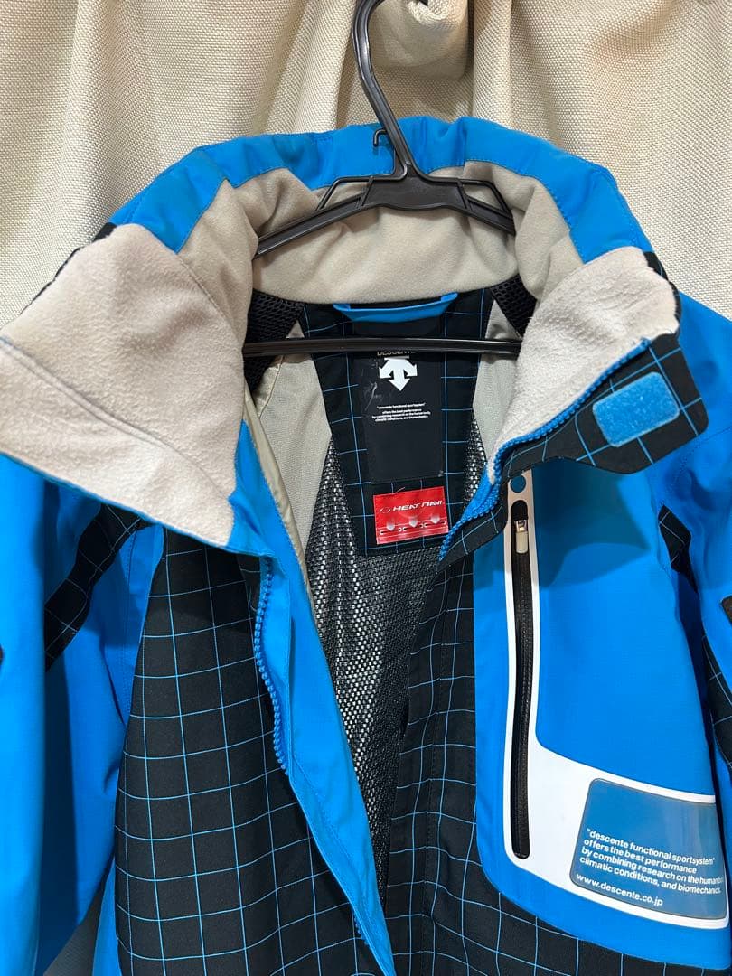 DESCENTE スキーウェア ターコイズクロス