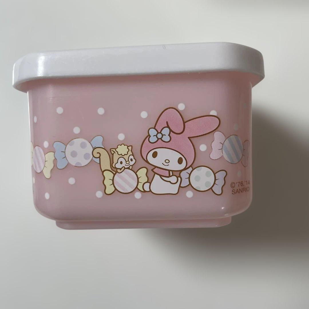 マイメロディ プラスチック容器 2個セット　2014