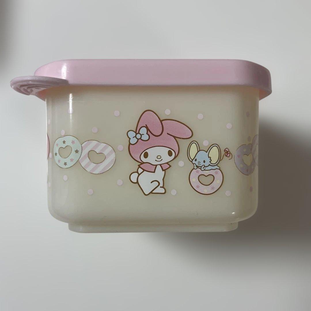 マイメロディ プラスチック容器 2個セット　2014