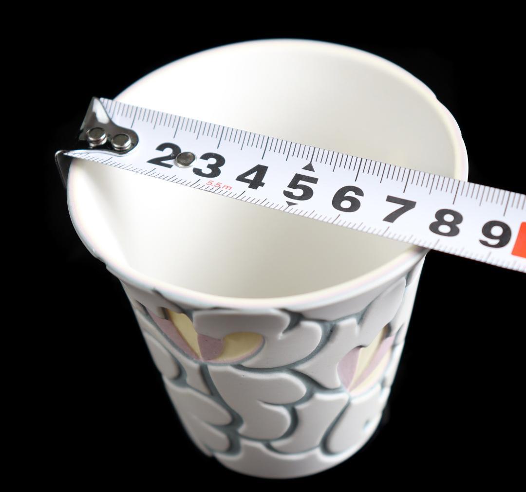 高間智子 花模様ぐい呑 カップ　②