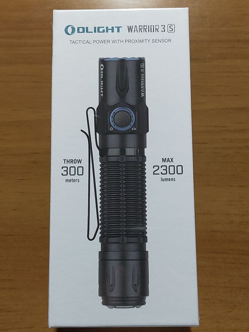 オーライト WARRIOR 3S タクティカルライト ブラック