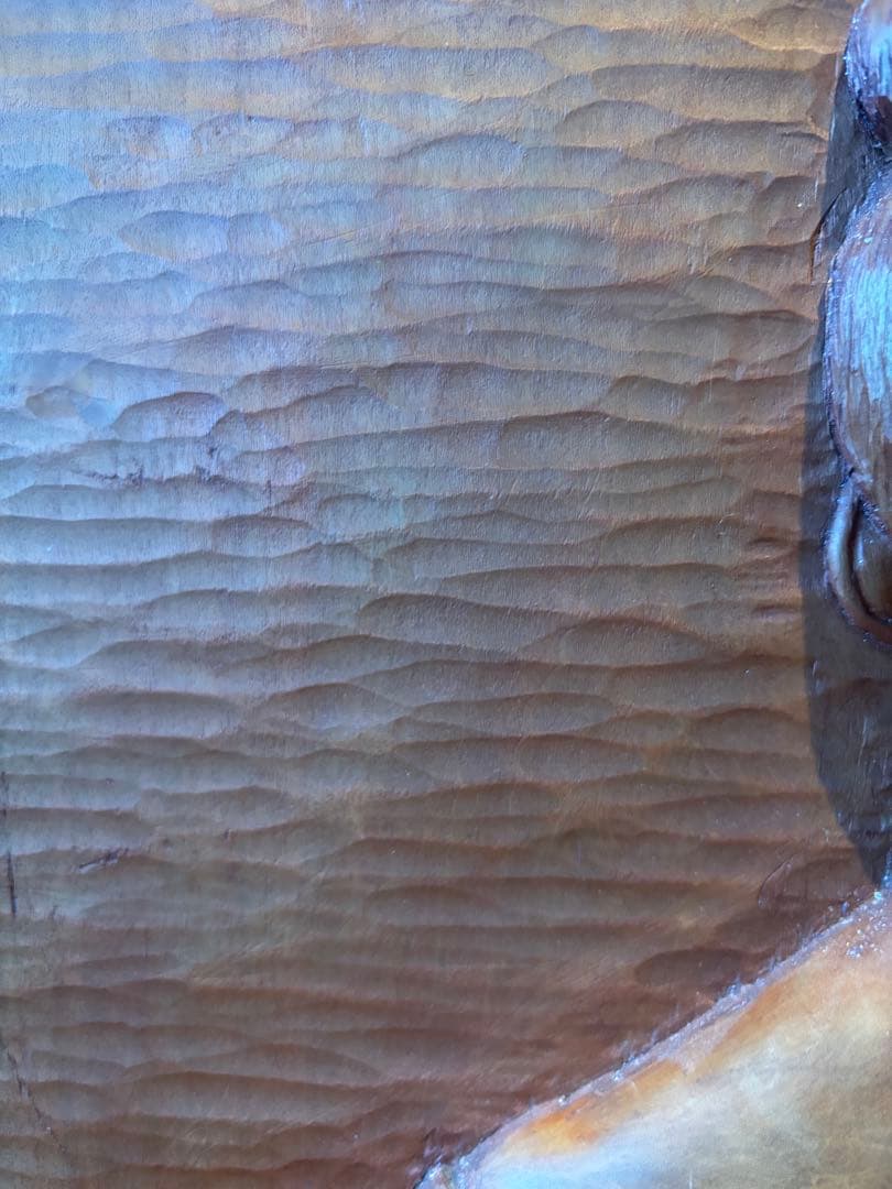 70cm 天然木 彫刻 観音像 レリーフ 木彫り 仏像