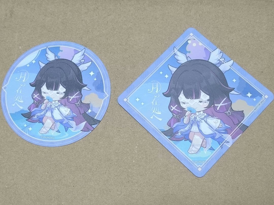 夜*読様 原神 月の在処へ コロンビーナ マザー牧場限定コースター セット