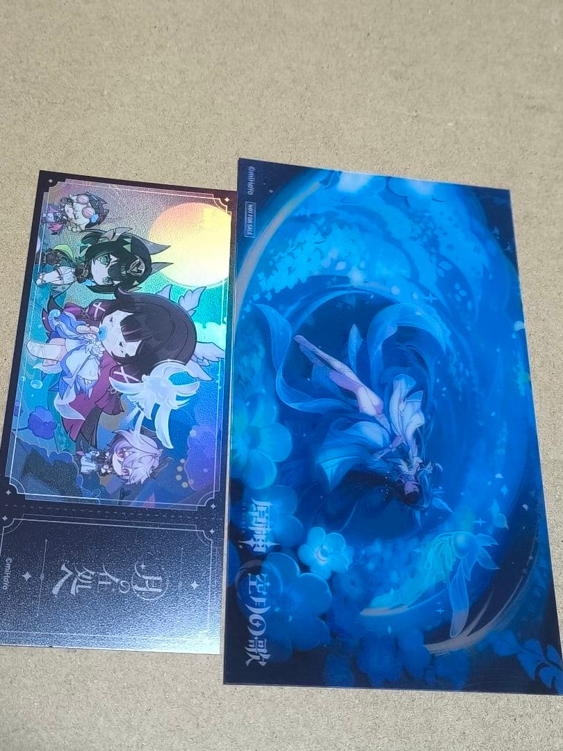 夜*読様 原神 月の在処へ コロンビーナ マザー牧場限定コースター セット