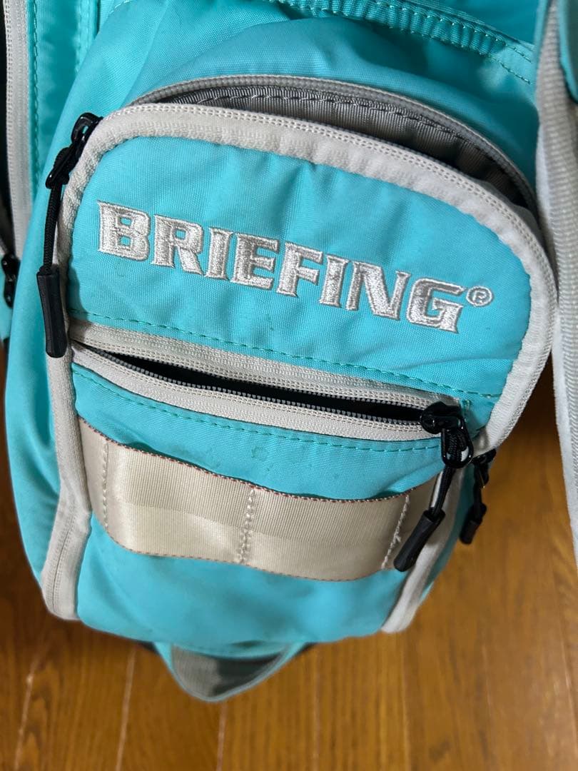 Used ブリーフィング　ティファニーブルー　ゴルフバッグ・キャディバッグ
