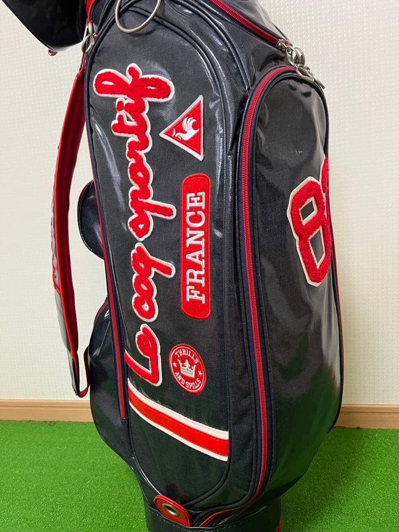 【可愛い】La coq sportif キャディバッグ レディースゴルフバッグ