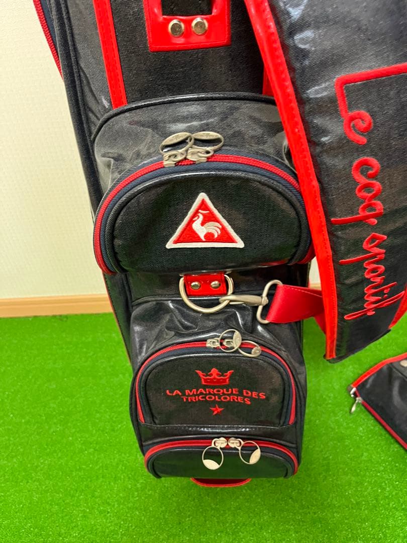 【可愛い】La coq sportif キャディバッグ レディースゴルフバッグ