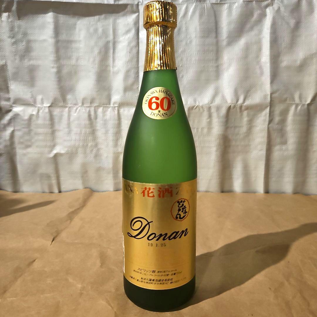 【送料無料】どなん 乙類60° 泡盛 グリーンボトル 720ml 当時もの