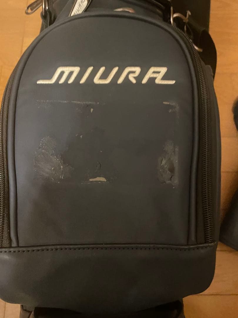 【まさまさ】MIURA キャディバッグ、DW用ヘッドカバーセット