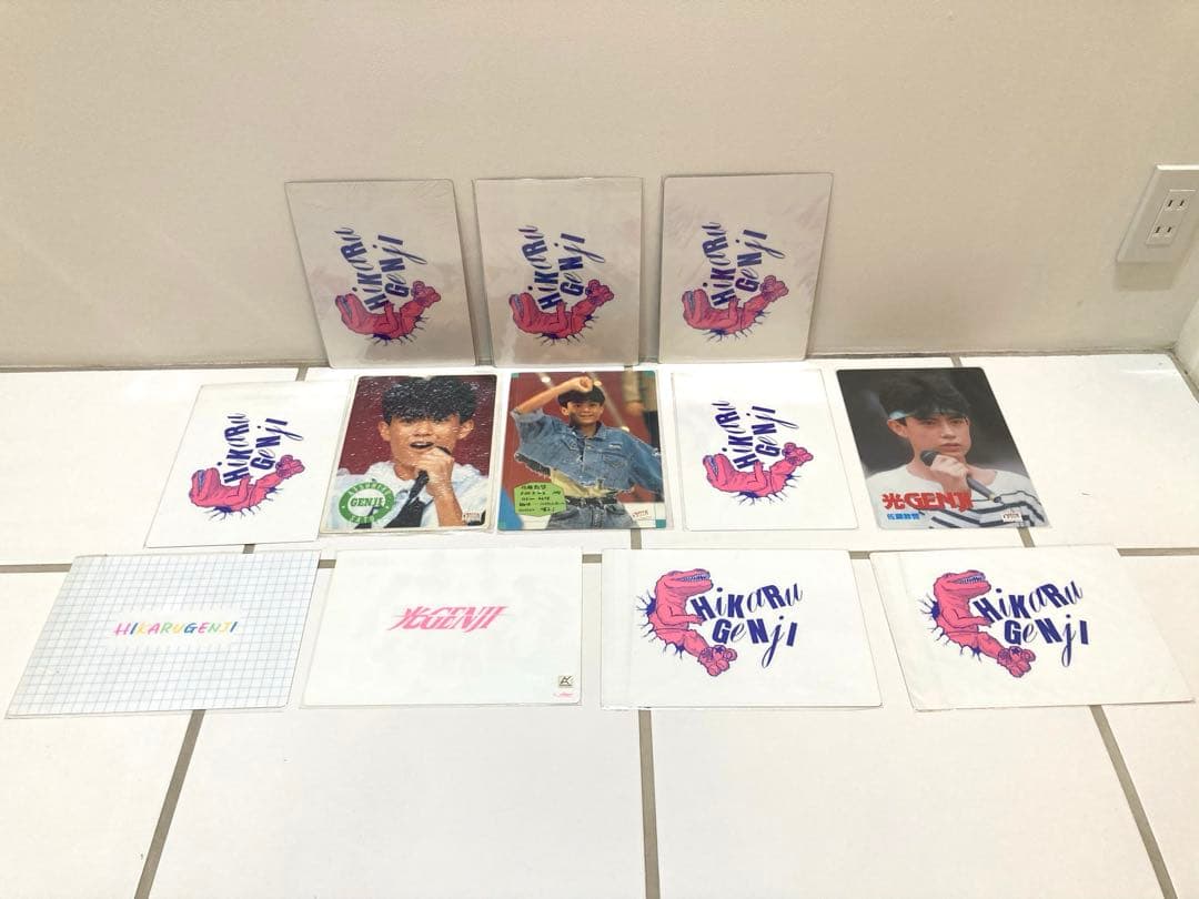光genjiヒカルゲンジ　グッズ大量セット　レコード　写真集　フォトブック他色々