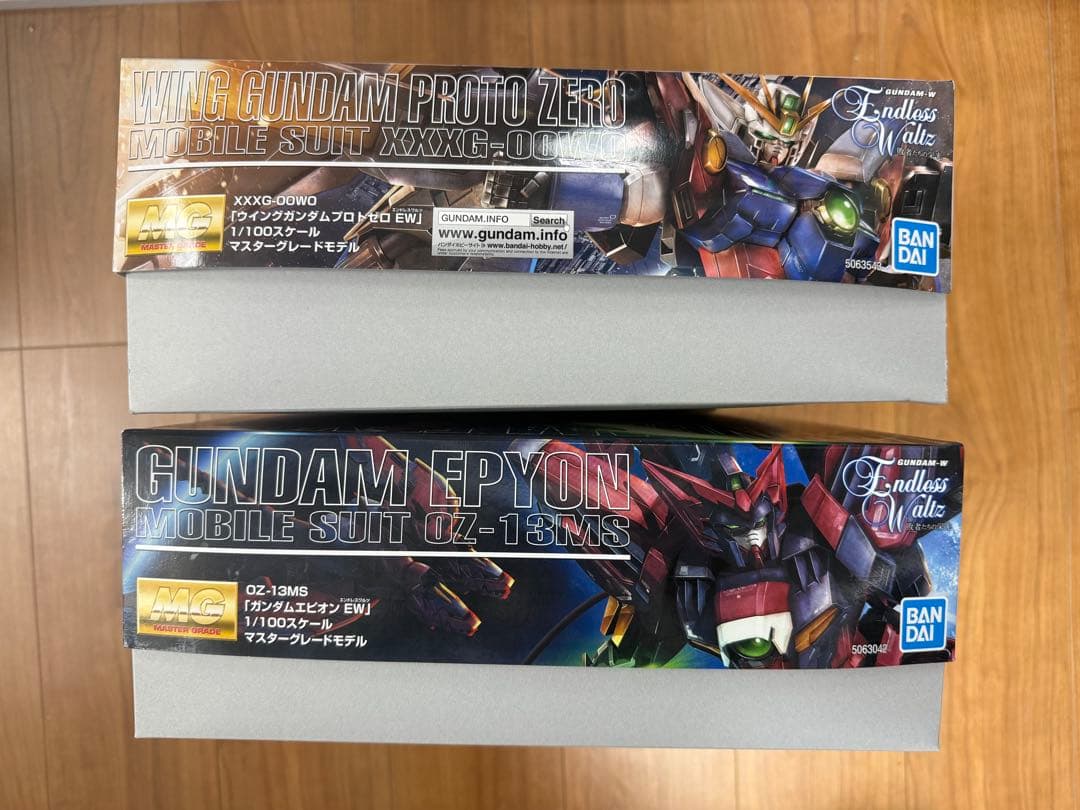 MG ウイングガンダムプロトゼロ & ガンダムエピオン セット