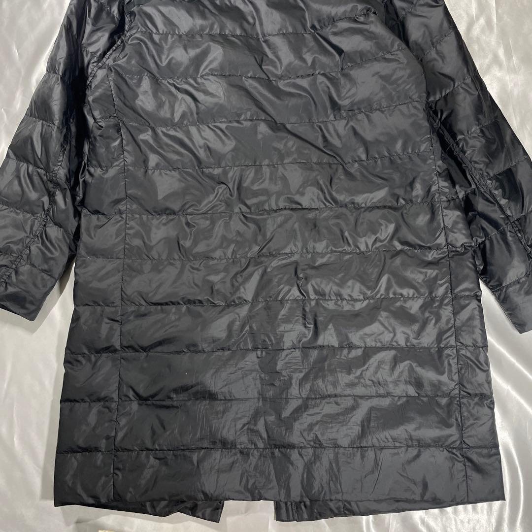 防風　防寒　オンワード　23区ゴルフ　ラウンドウェア　中綿コート　ブラック　L