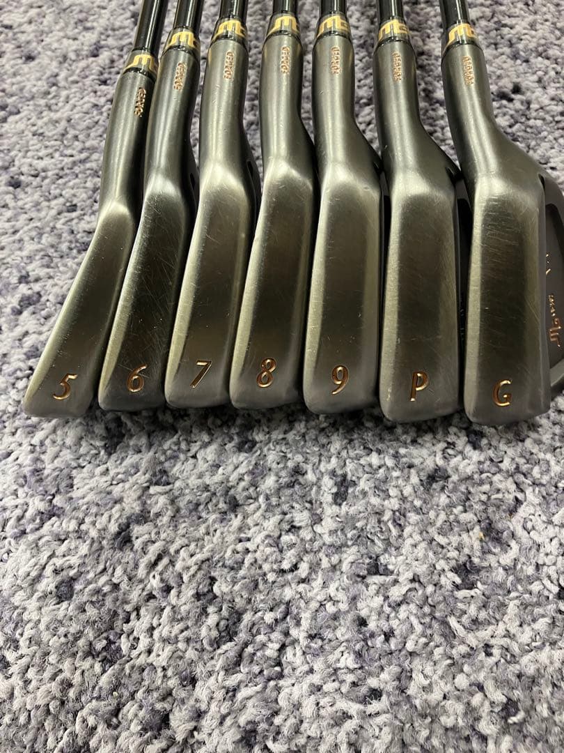 訳あり三浦技研CB-302 7本 5i〜G D/G105オニキスブラックS200