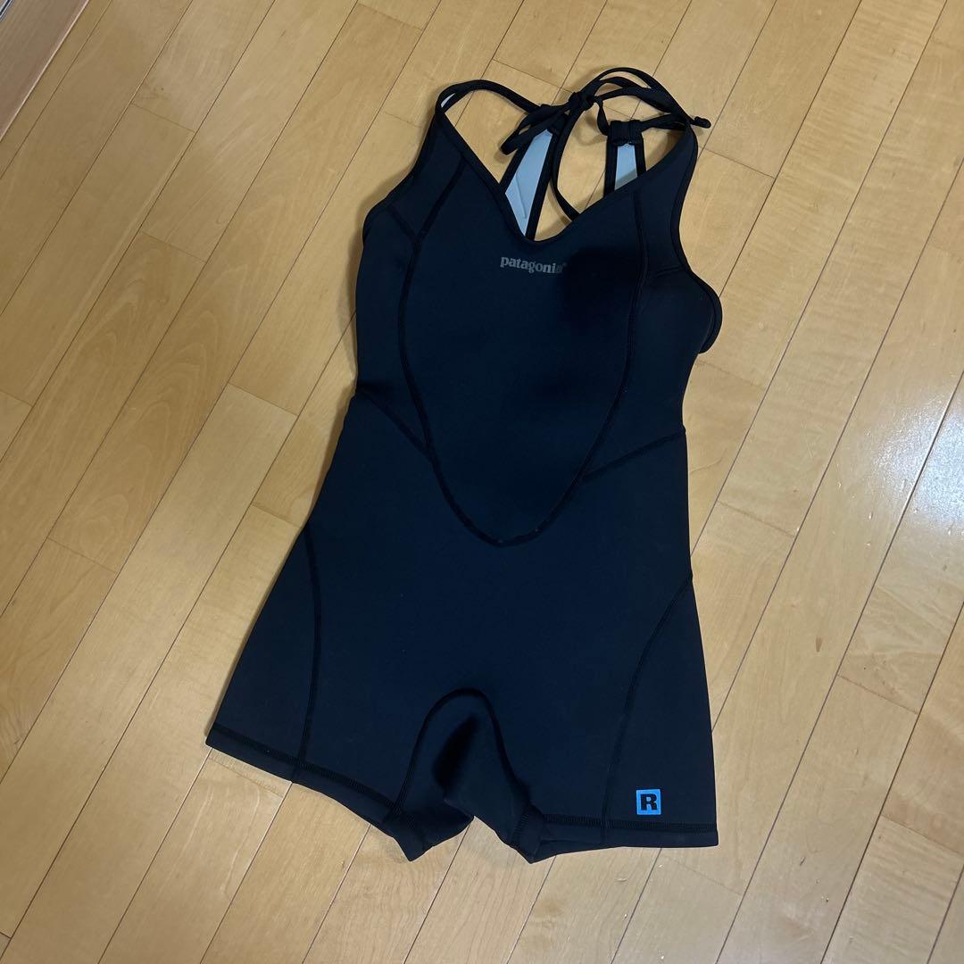 patagonia ブラック ショートジョンウェットスーツ R