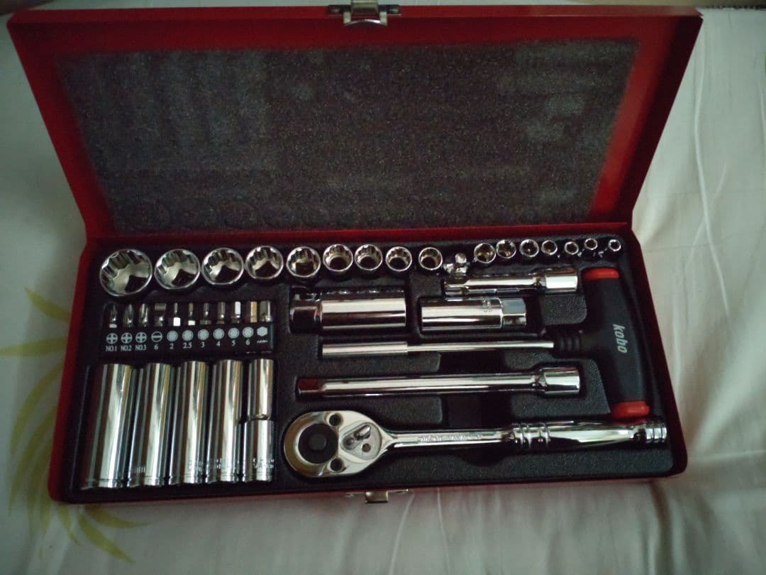 ★ ソケットレンチ ラチェット セット 9.5mm 6.3mm KOBO