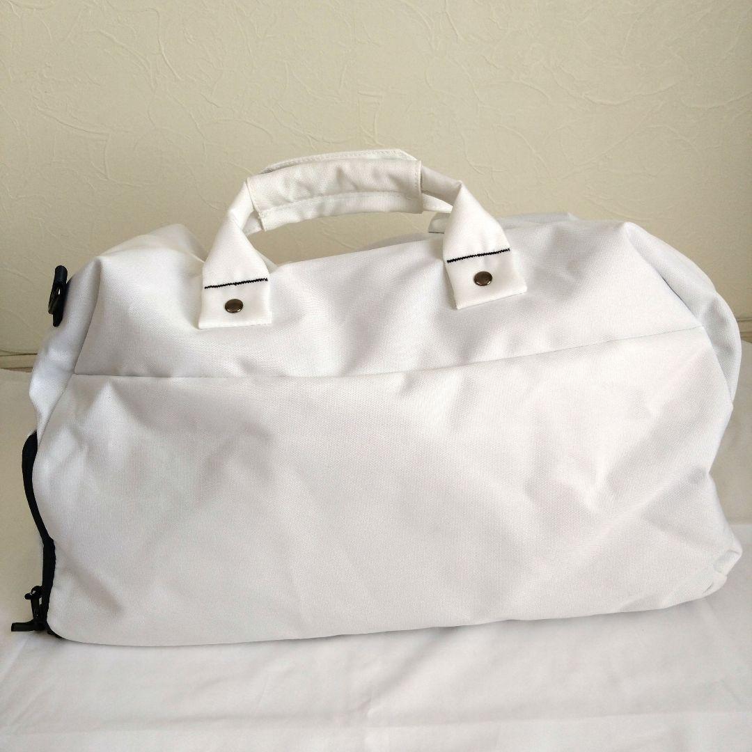 and per se アンパスィ ボストンバッグ【ホワイト】