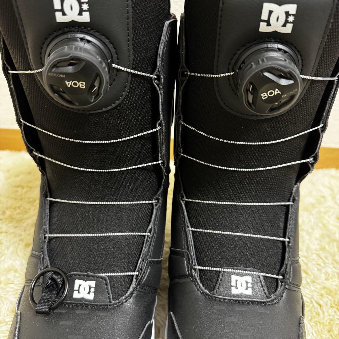 【極美品】DC SCOUT 27cm スノーボードブーツ ブラック/レッド