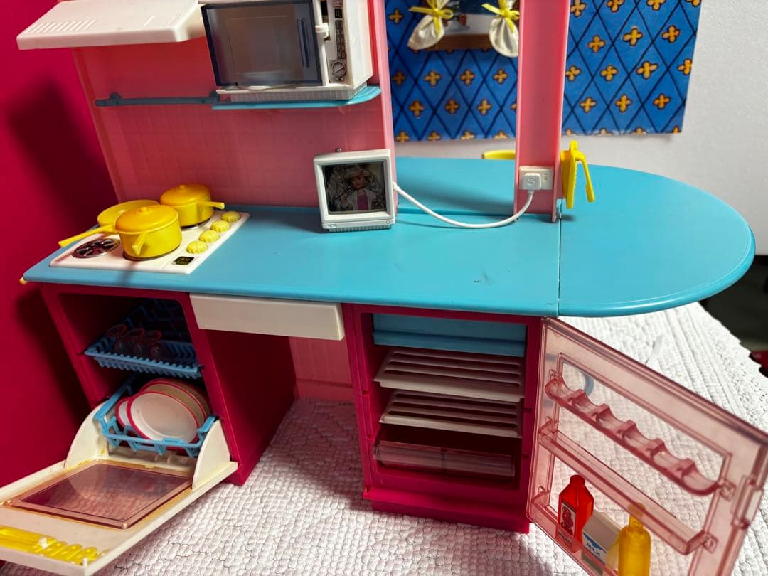 シンディちゃん キッチンカフェ 80年代ドールハウス ブライスにも1/6サイズ