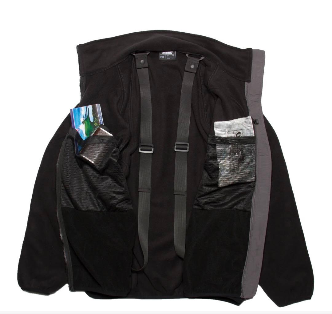 UNBIND アンバインドフリースジャケット ブラックM