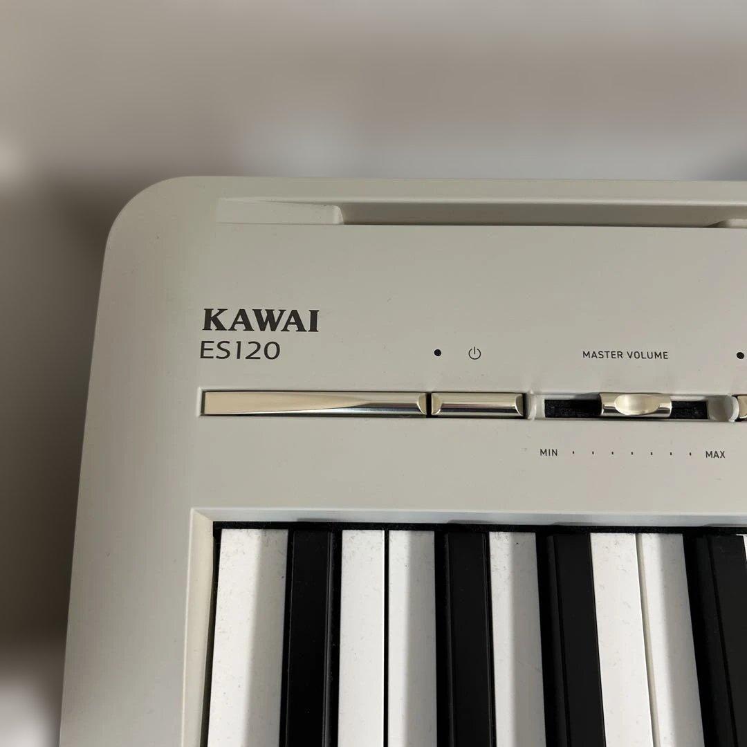KAWAI ES120 ホワイト電子ピアノ