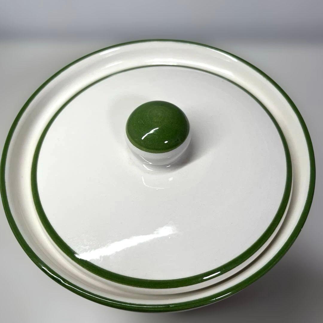 【FT】アンティーク 陶器　キャニスター イタリア