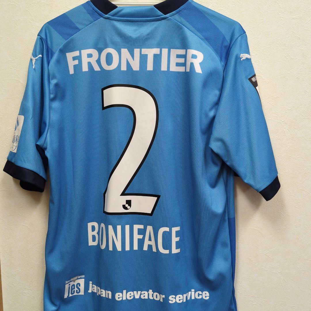 2024横浜FC ボニファイス選手 ホームユニフォーム Mサイズ