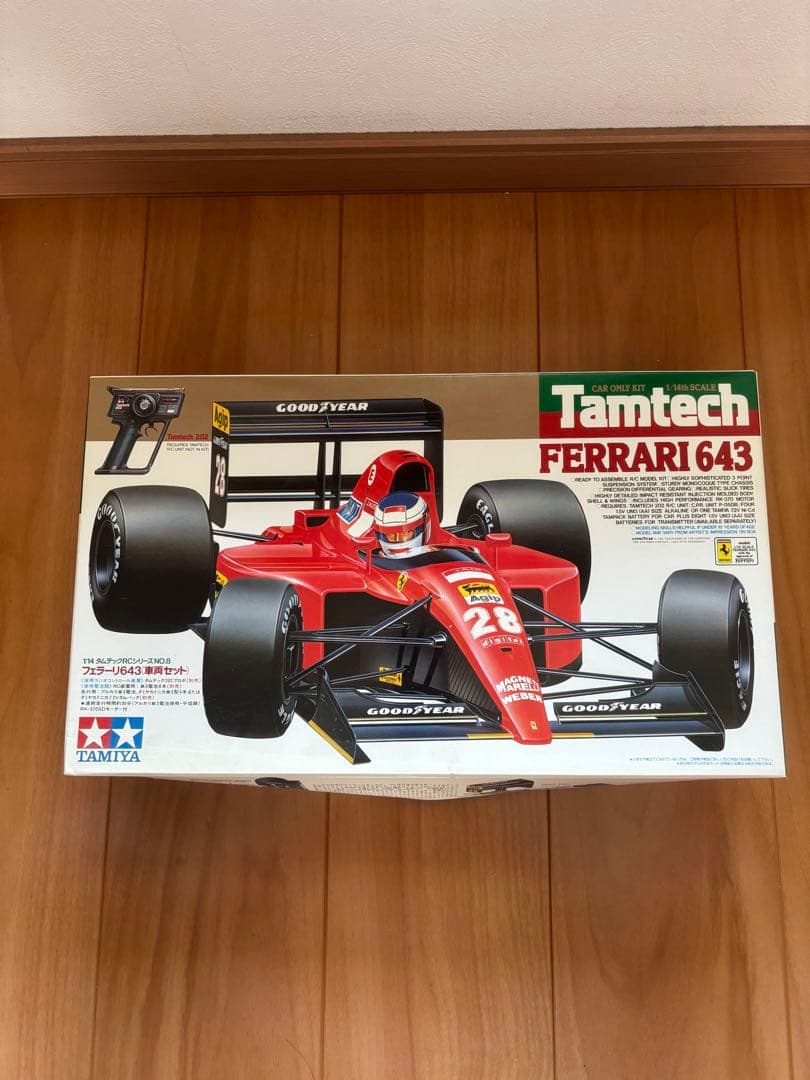 【未組立】タミヤ1/14タムテックRC フェラーリ643 キット