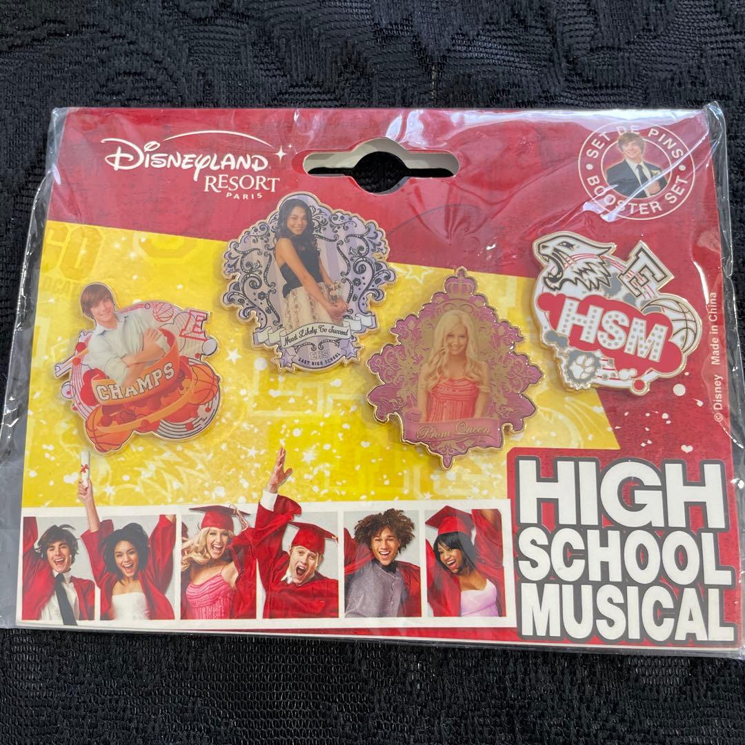 ディズニー ハイスクールミュージカル ピンバッジセット