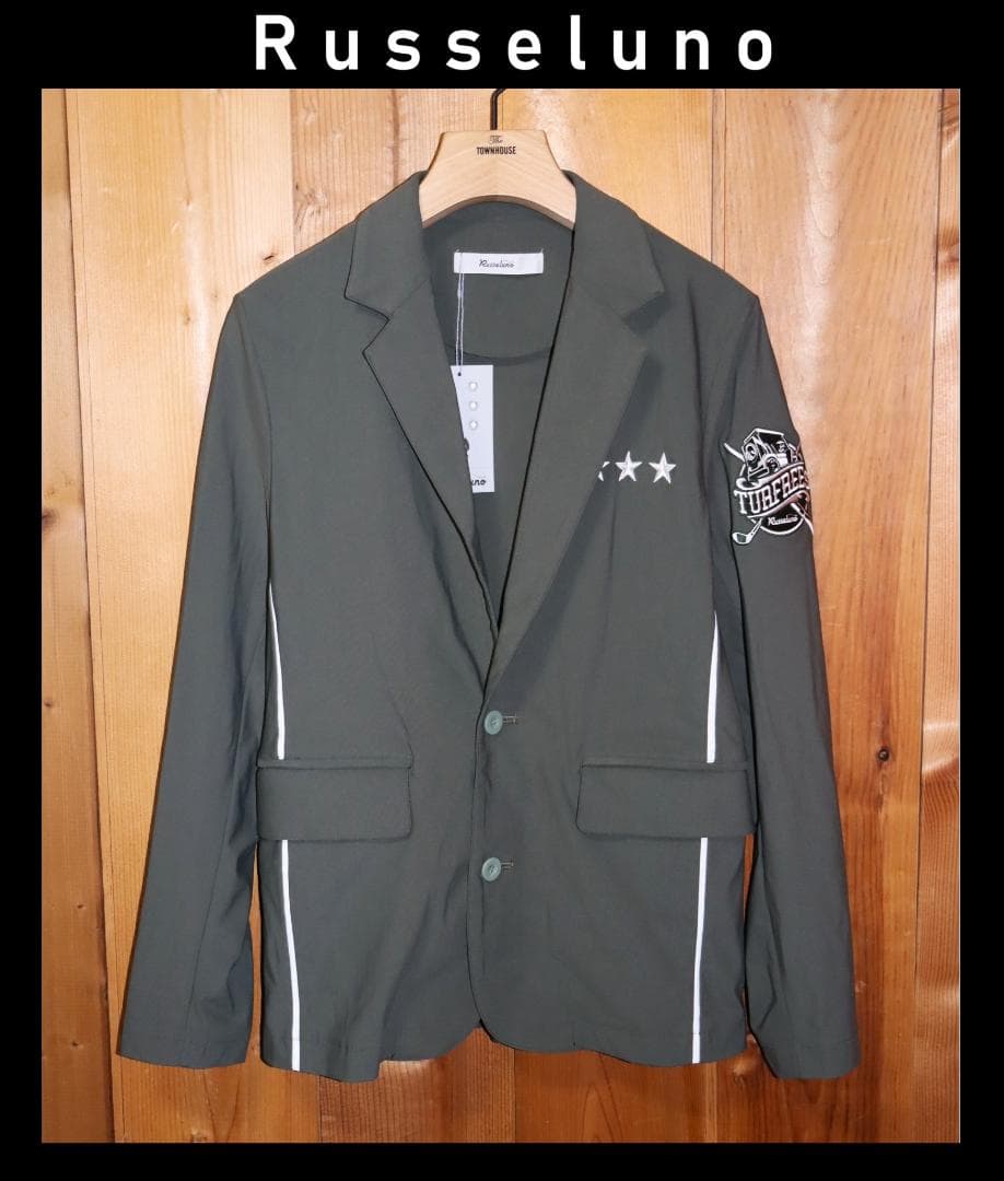新品 ラッセルノ ストレッチ 2B テーラードジャケット (6/XLサイズ) Ⓗ