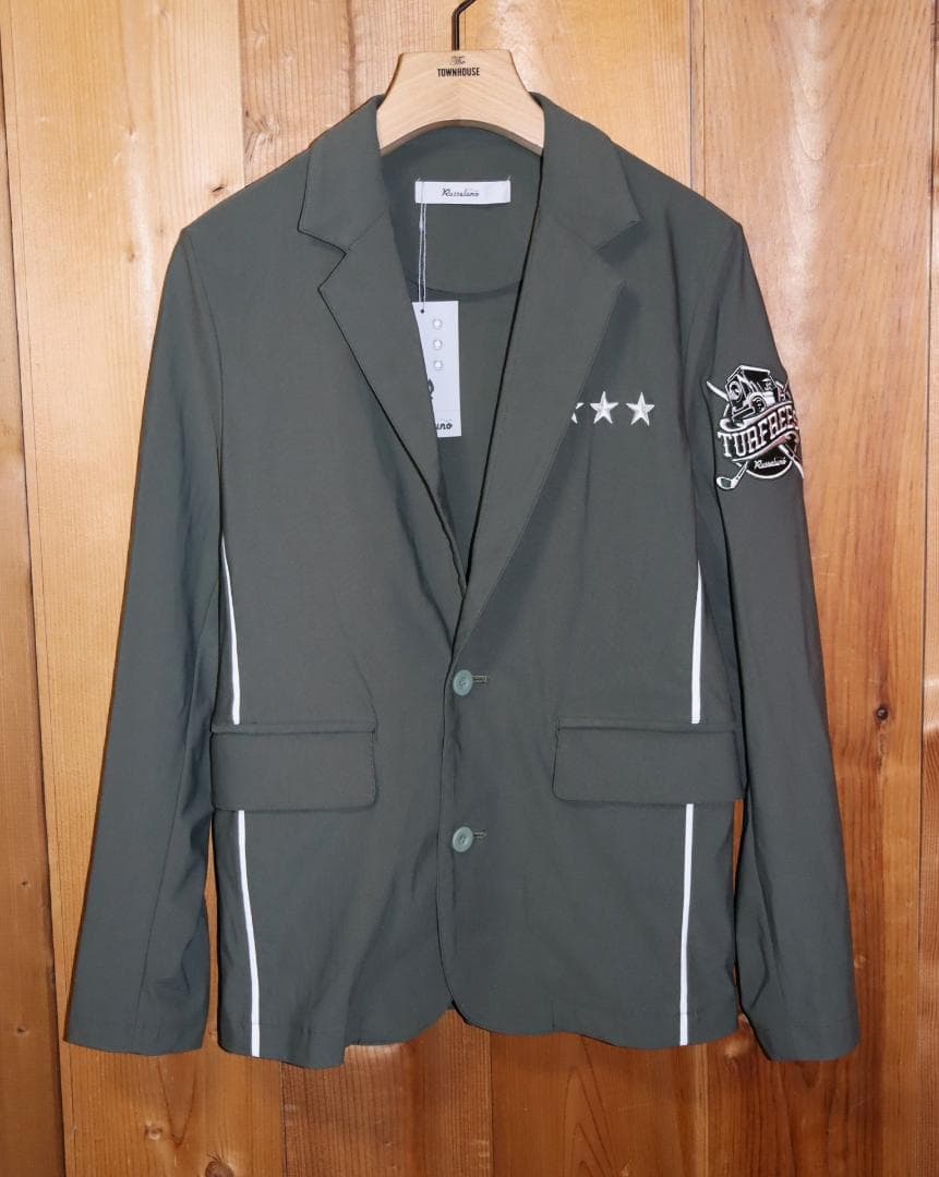 新品 ラッセルノ ストレッチ 2B テーラードジャケット (6/XLサイズ) Ⓗ