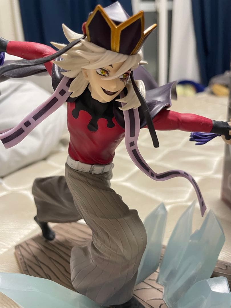 こ*ん様 鬼滅の刃　一番くじ　〜姉の仇〜　ラストワン　童磨　フィギュア