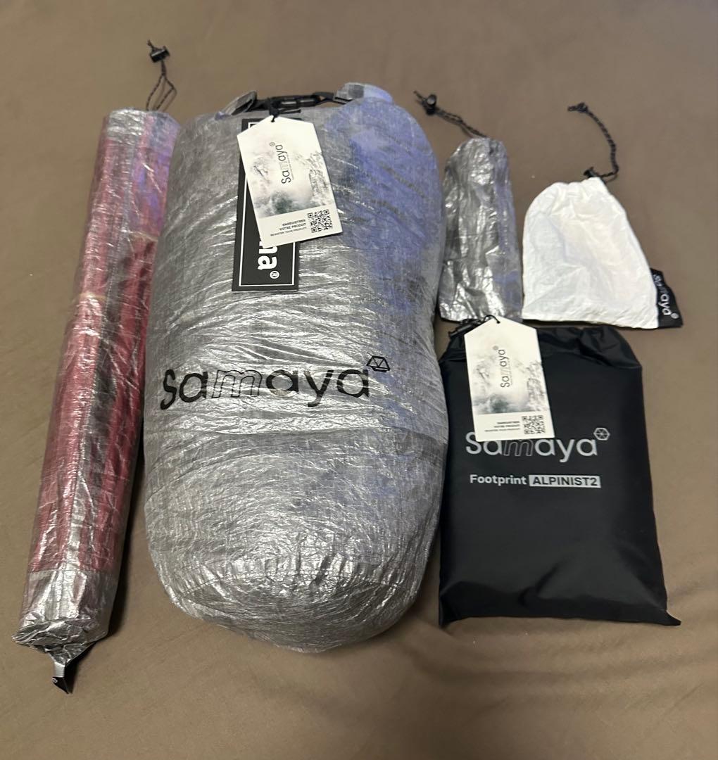 【週末限定値下】Samaya 新作　 ALPINIST2 ULTRAシート付き