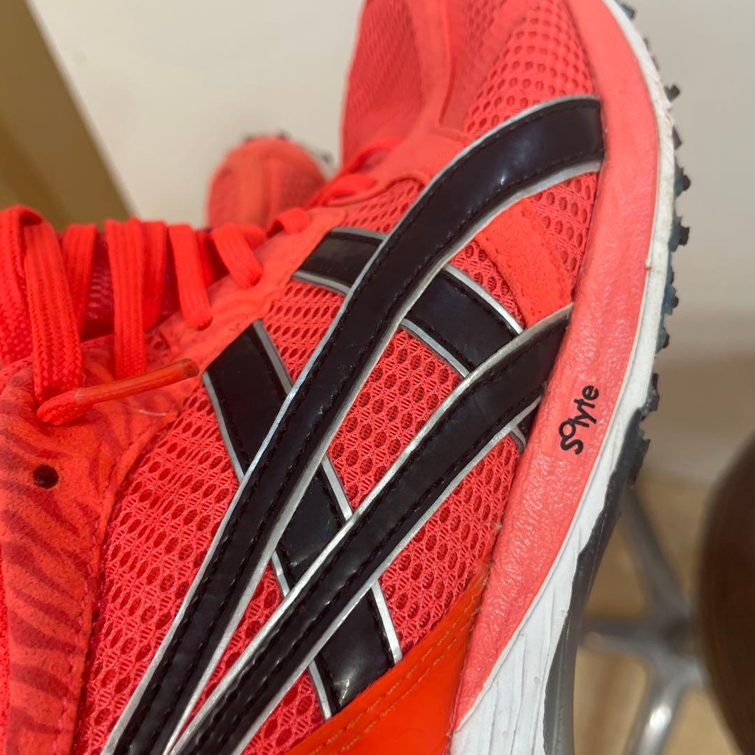 ASICS Tartherzeal 3 スパイクシューズ レッド