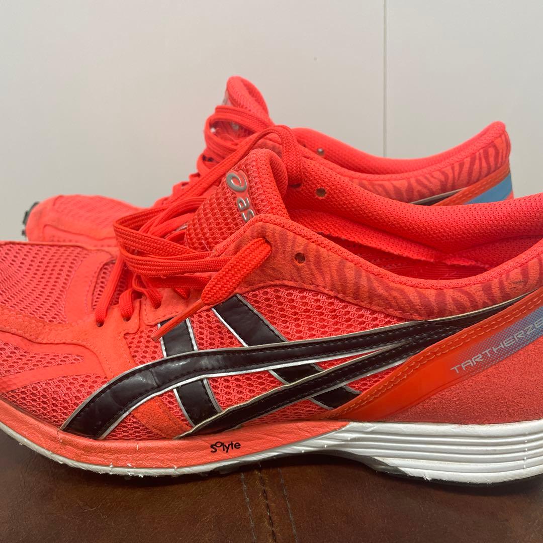 ASICS Tartherzeal 3 スパイクシューズ レッド