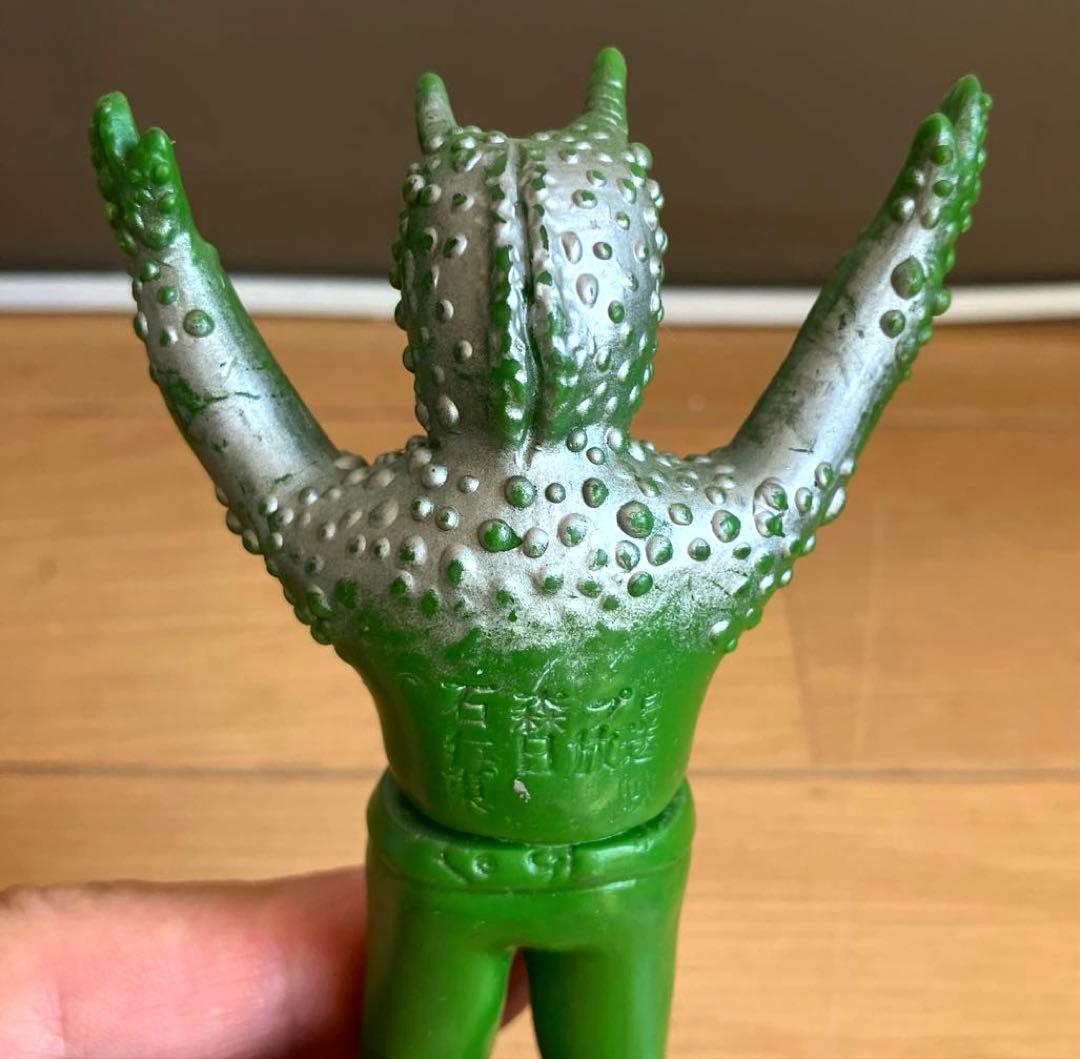 バンダイ　 仮面ライダー　カメレオン男　ミニサイズ　ソフビ　公開当時品