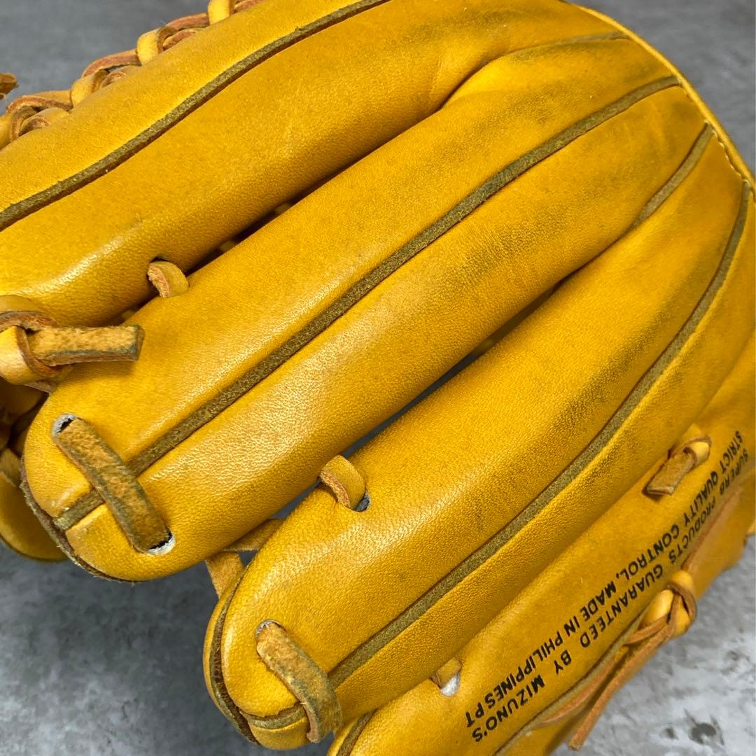 ミズノ 青ビュー 一般 大人用 硬式 野球 グローブ 状態良好としてはレア