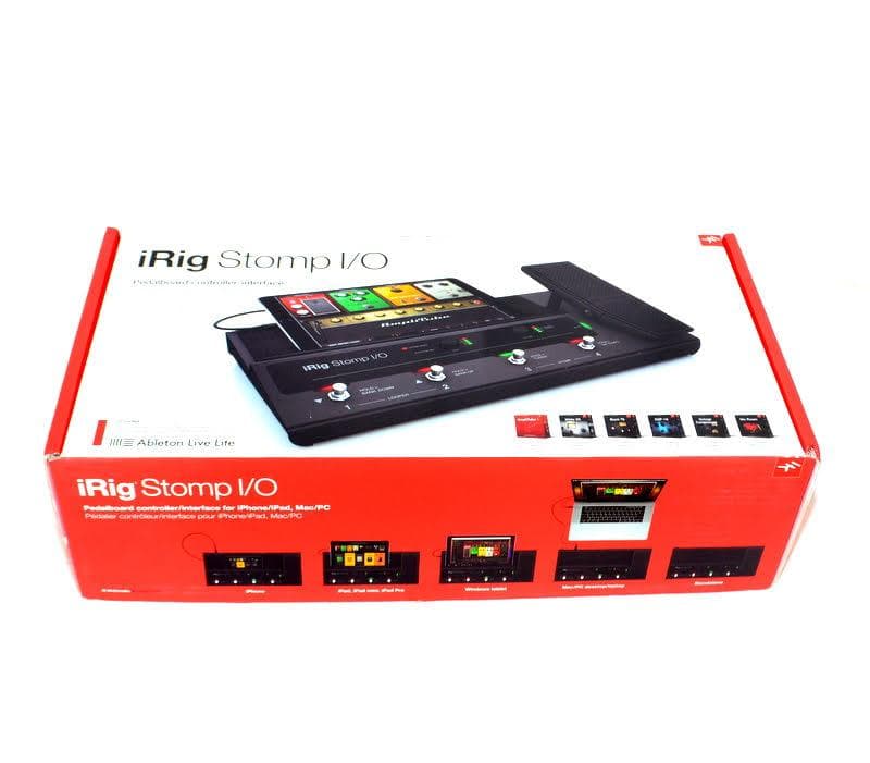 美品☆IK Multimedia iRig Stomp I/O コントローラー