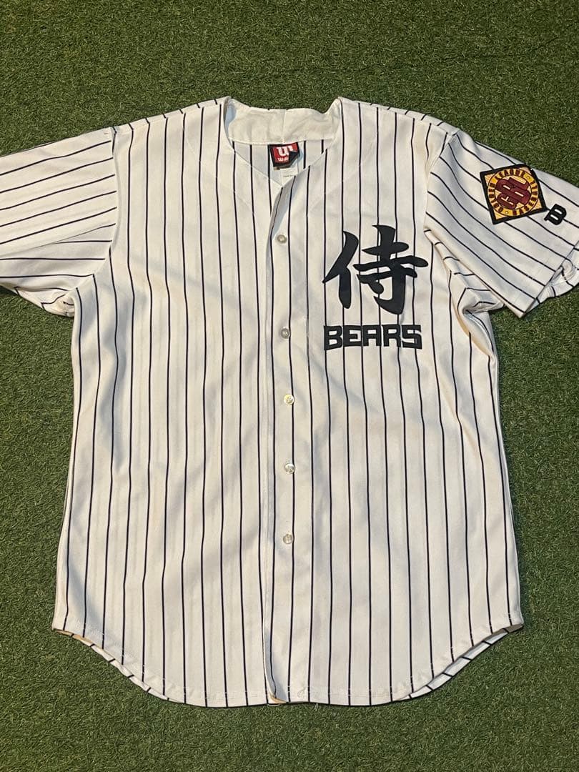 ジャパン　サムライ　ベアーズ　実使用ユニフォーム