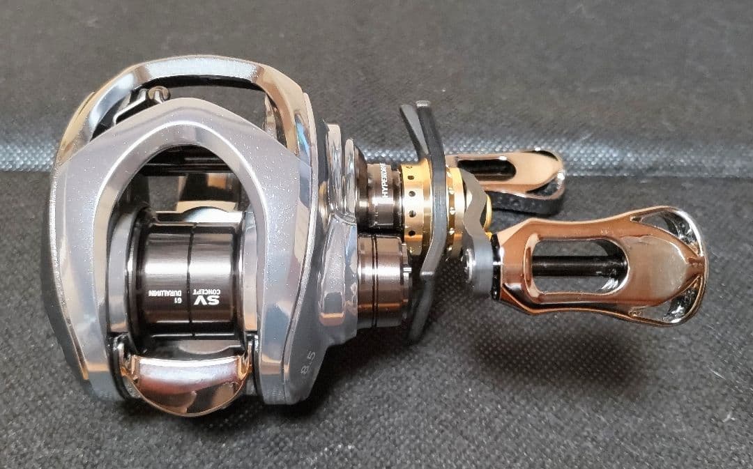 ダイワ 25スティーズ LTD CT SV TW 70XH カスタム／ゴールド