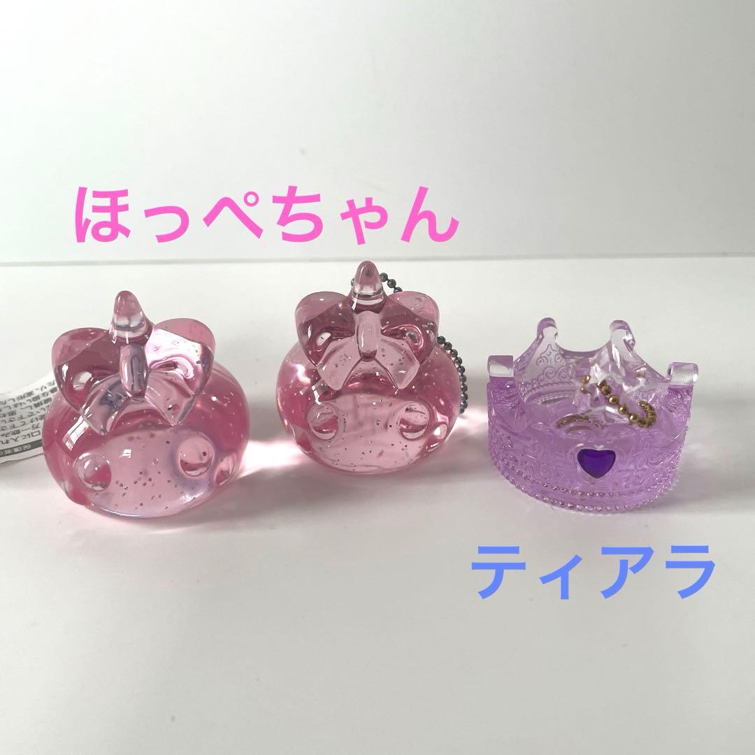 大量 バラ売り可 キラキラ アクリルアイス キーホルダー フクヤ