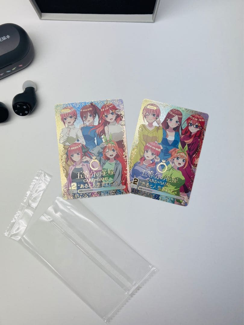 五等分の花嫁　AVIOT　PRカード2枚セット　限定品