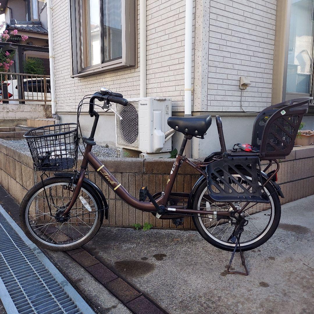 引き渡し限定『20インチ 子供乗せ自転車 OGK製リアチャイルドシート付き 』