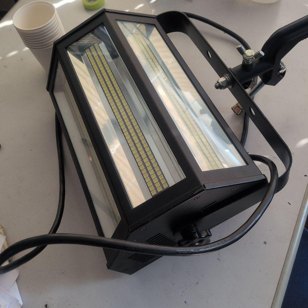 LED ストロボ　DJライティング機材 黒
