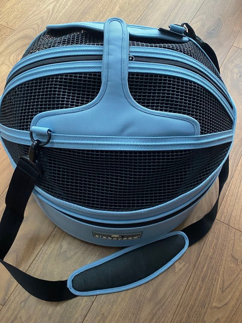 sleepypodスタンダードタイプsky blue キャリーバッグとベッド兼用