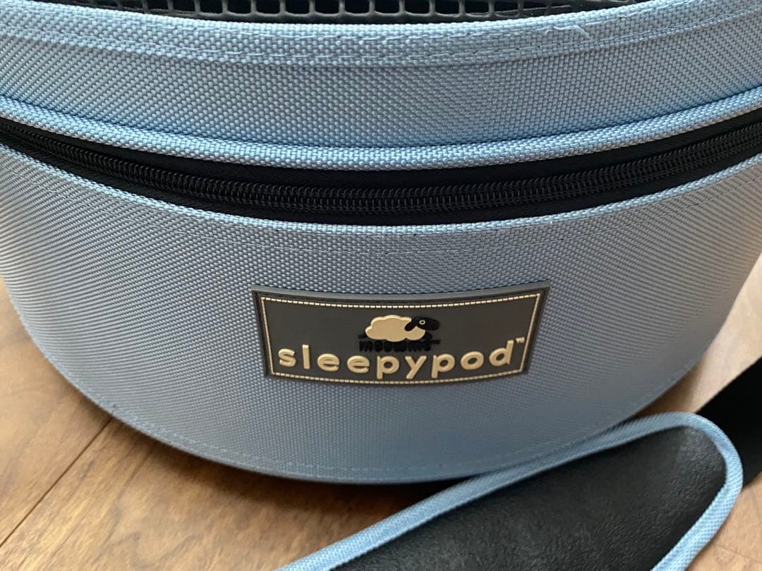 sleepypodスタンダードタイプsky blue キャリーバッグとベッド兼用