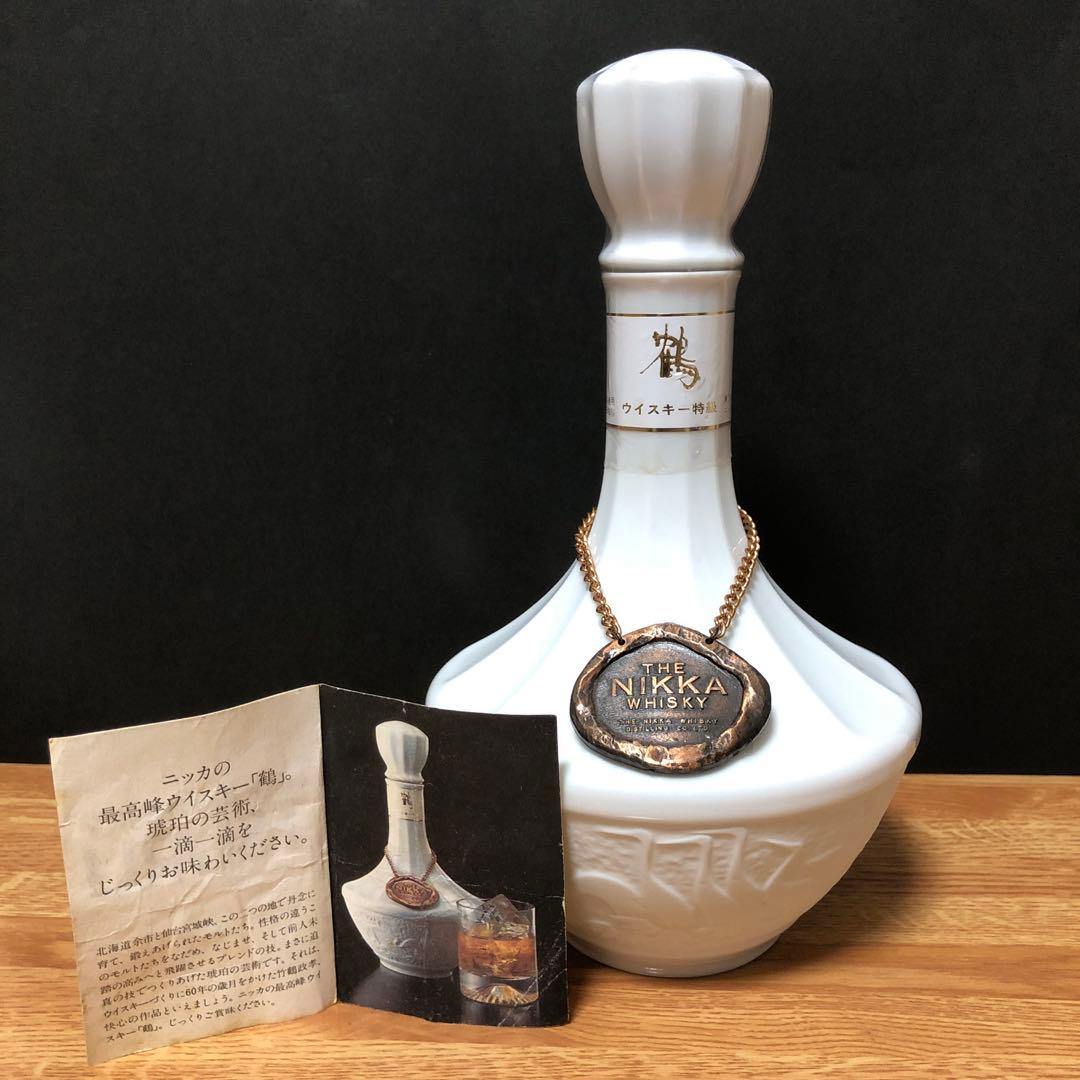 ニッカウィスキー特級「鶴」 NORITAKEボトル 古酒 760ml 43%