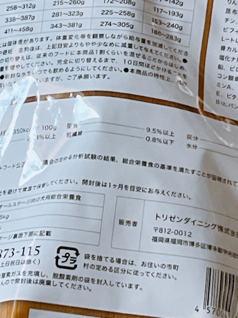 うまか プレミアムドッグフード1.5kg×２袋set❤️新品　未開封❤️